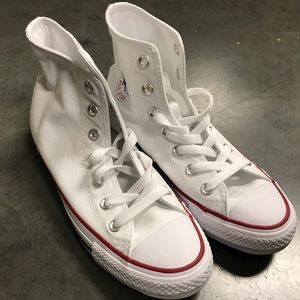 Converse all white high top women’s size 6.5